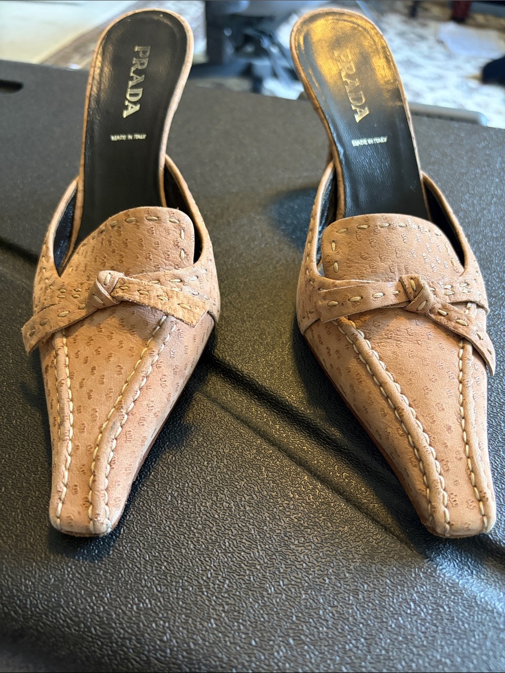 Prada mules great shape